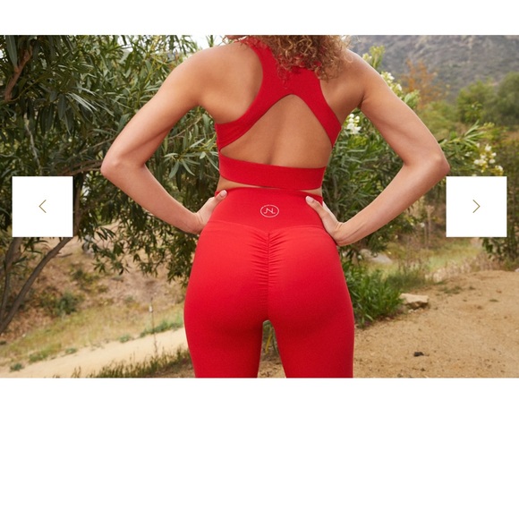 JOIE IN LIFE Ruched Set - Red - Picture 2 of 9